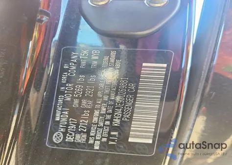 2018 Genesis G80 Base z USA, uszkodzony, nr VIN KMHGN4JE9JU269881